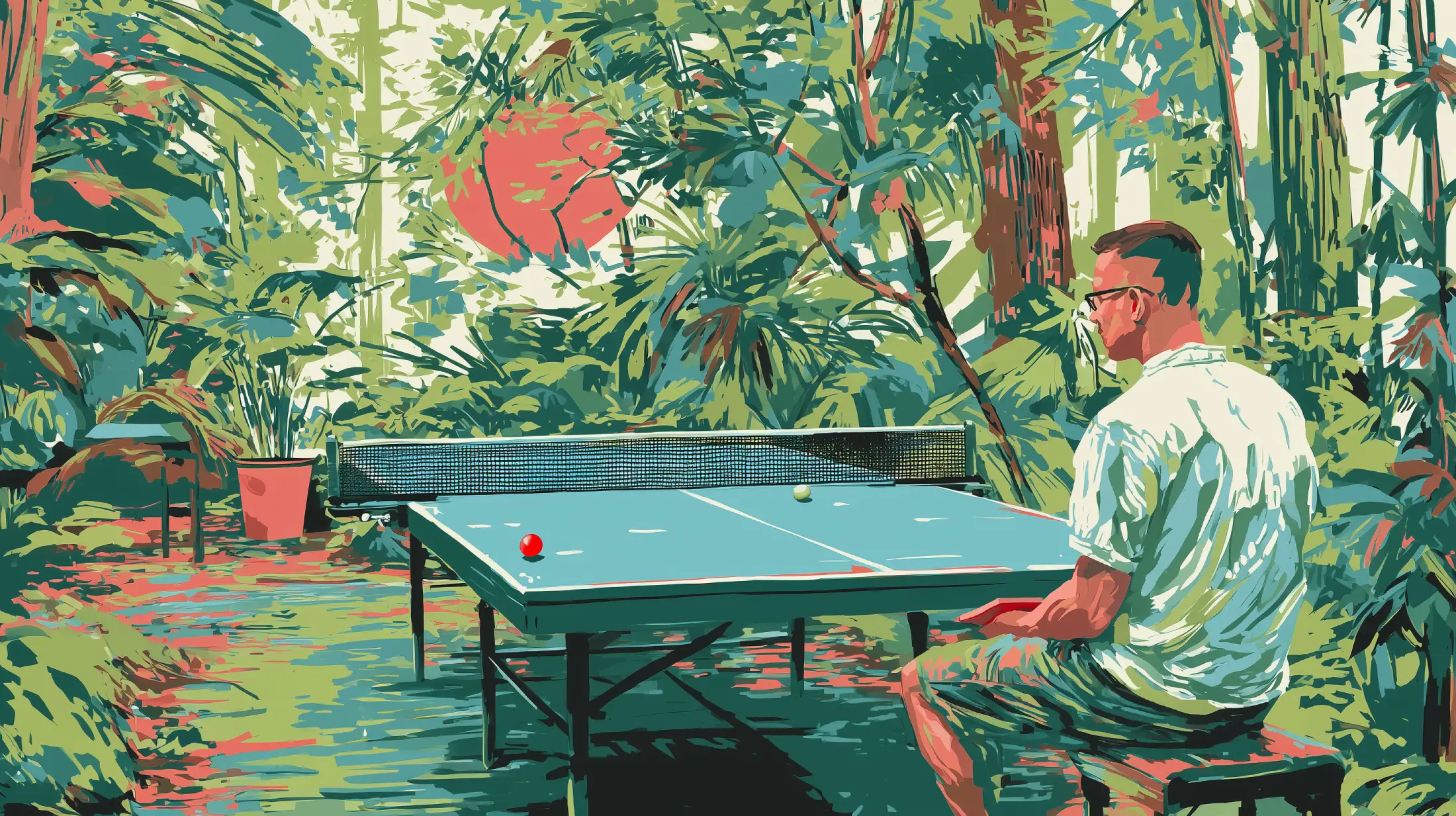 Filmer med bordtennis (pingis)